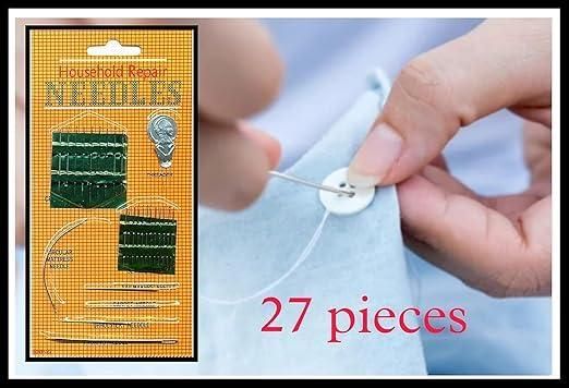 Household Repair Sewing Needle Kit Pack of 2